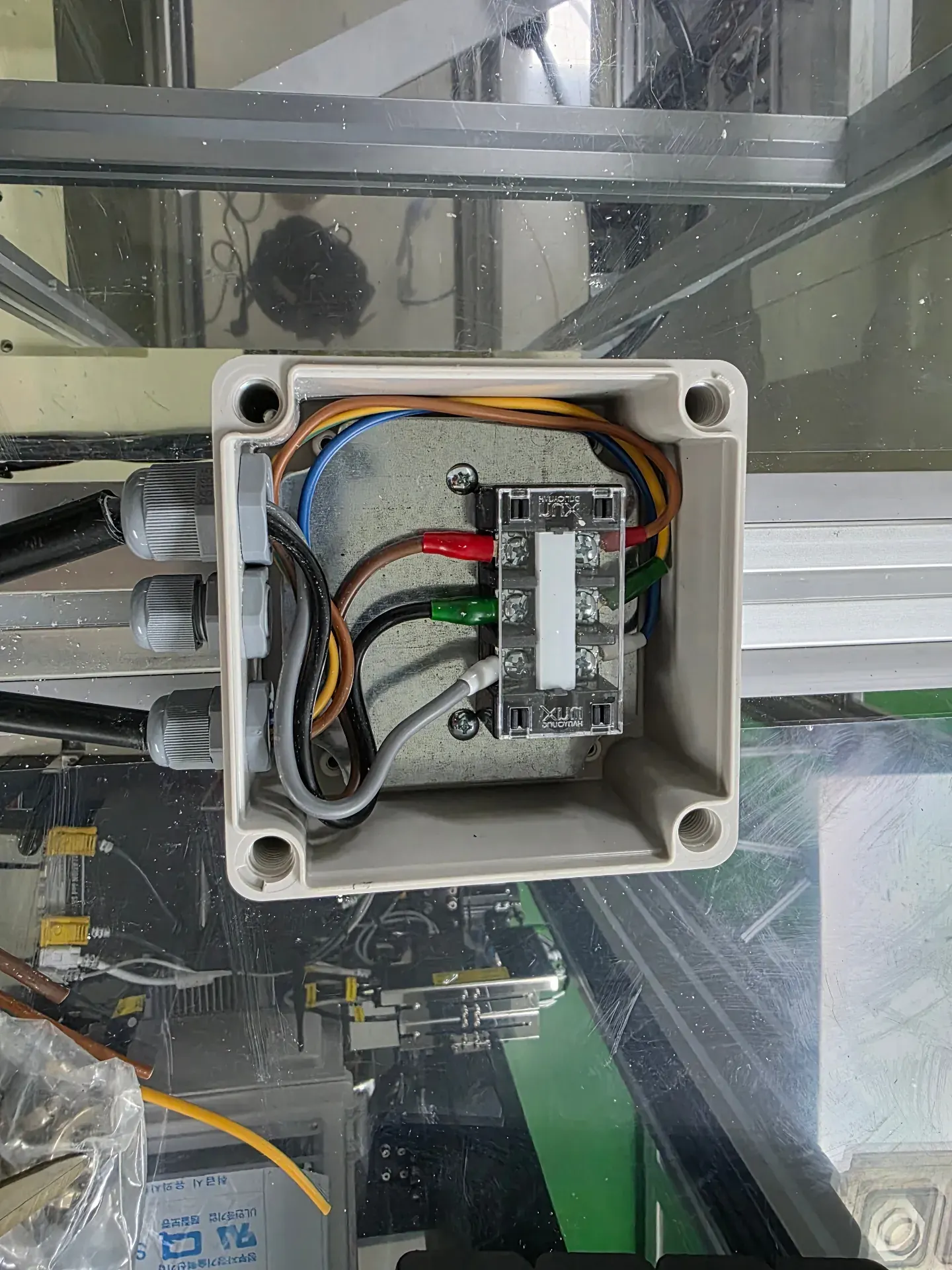 Weatherproof junction box wiring by BSEC Electrical Services, Buckeye AZ